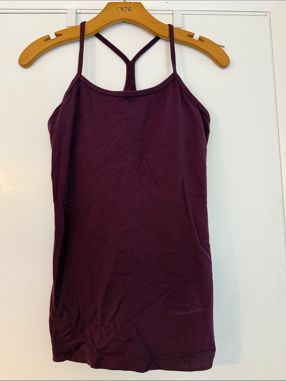Tommy Bahama Plum Racerback Tank with Thin Straps